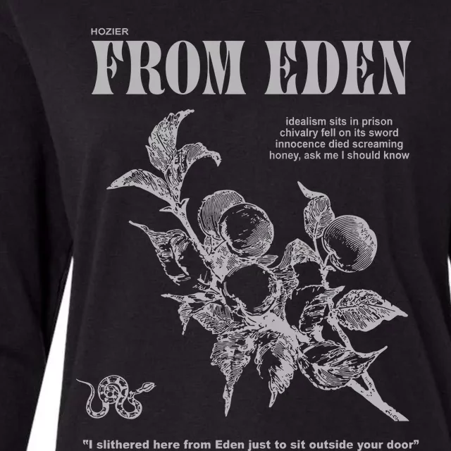 From Eden Hozier Womens Cotton Relaxed Long Sleeve T-Shirt