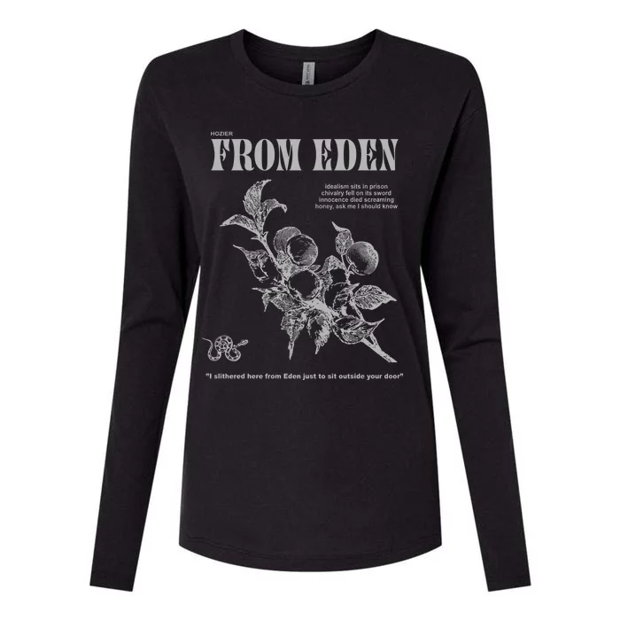 From Eden Hozier Womens Cotton Relaxed Long Sleeve T-Shirt