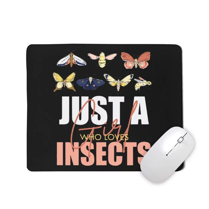 Funny Entomologist Insects Bug Identification Lovers Mousepad