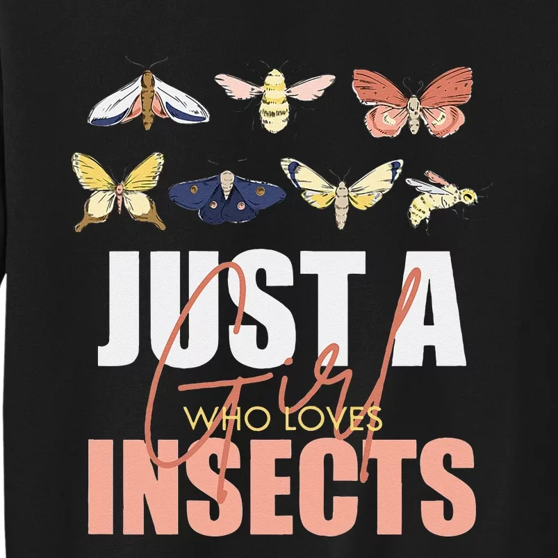 Funny Entomologist Insects Bug Identification Lovers Tall Sweatshirt