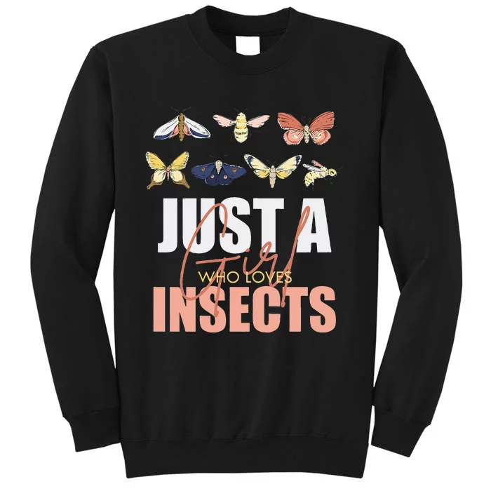 Funny Entomologist Insects Bug Identification Lovers Tall Sweatshirt