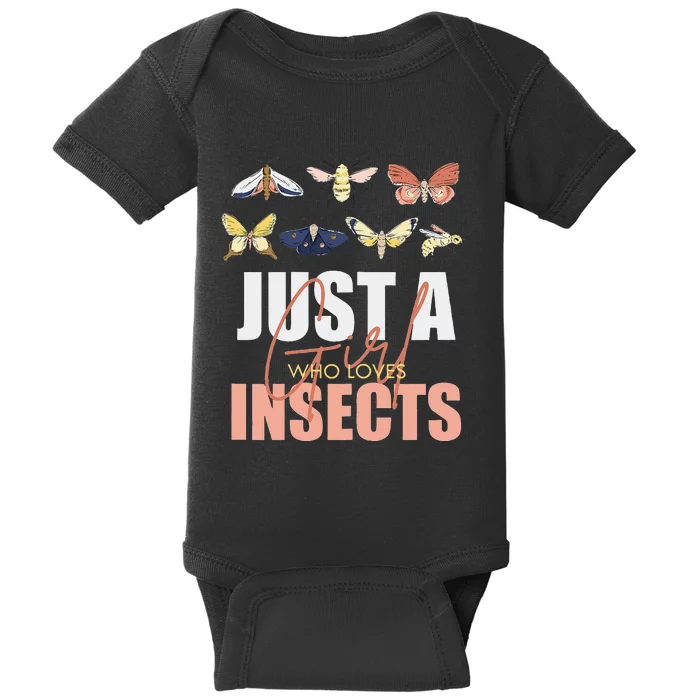 Funny Entomologist Insects Bug Identification Lovers Baby Bodysuit