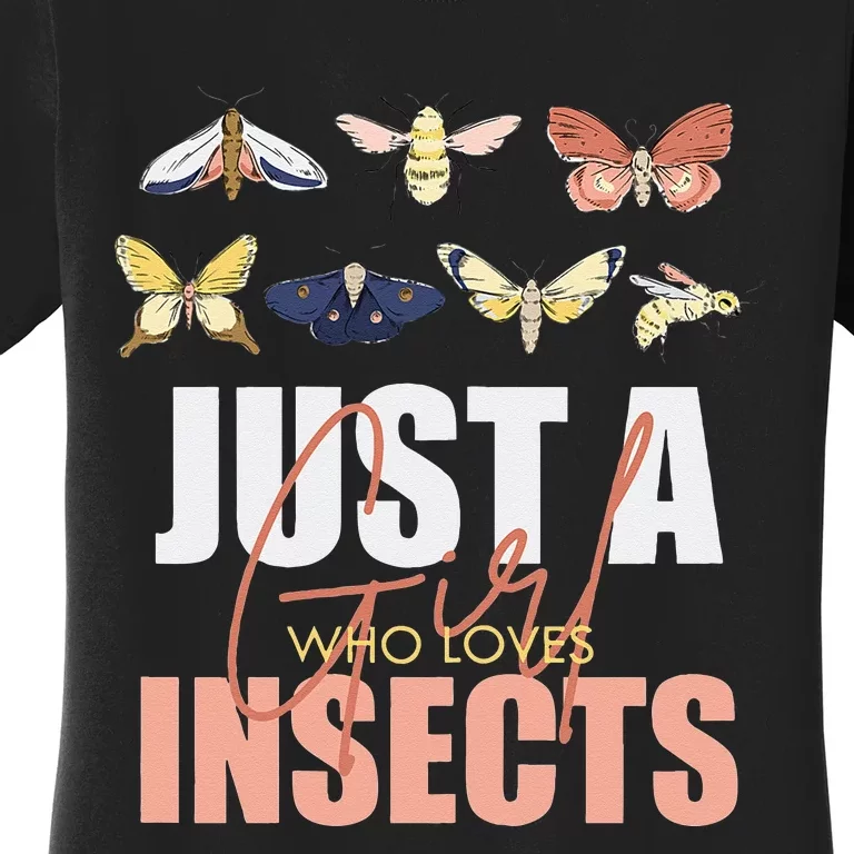 Funny Entomologist Insects Bug Identification Lovers Women's T-Shirt