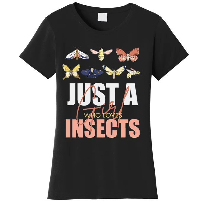 Funny Entomologist Insects Bug Identification Lovers Women's T-Shirt