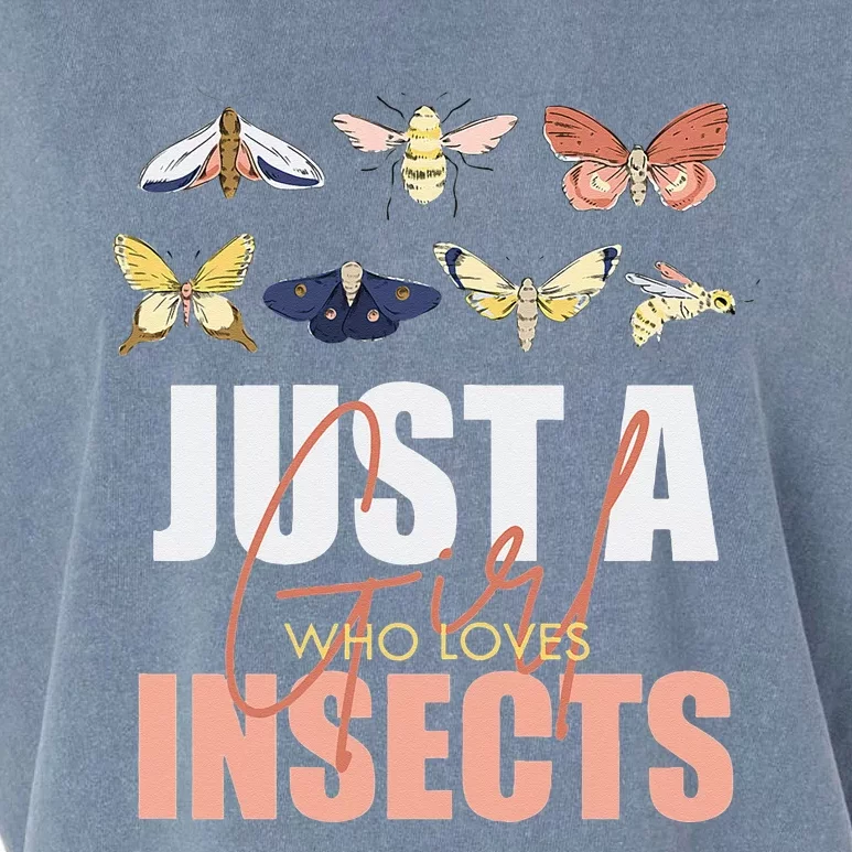 Funny Entomologist Insects Bug Identification Lovers Garment-Dyed Women's Muscle Tee