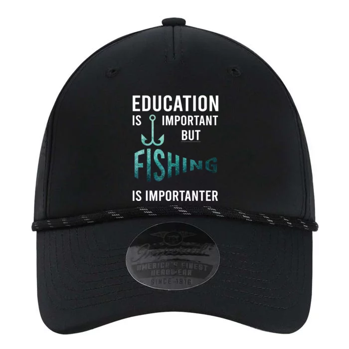 Funny Education Is Important But Fishing Is Importanter Game Performance The Dyno Cap