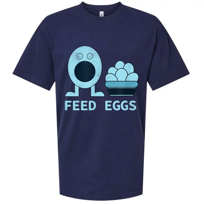 Feed Eggs I Think You Should Leave Sueded Cloud Jersey T-Shirt