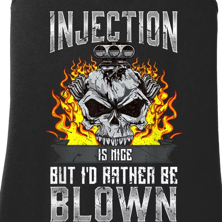 Fast Engines Injection Is Nice But I'd Rather Be Blown Gift Ladies Essential Tank