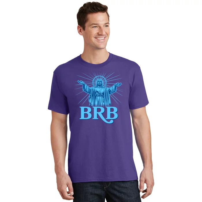 Funny Easter Jesus BRB Be Right Back T-Shirt