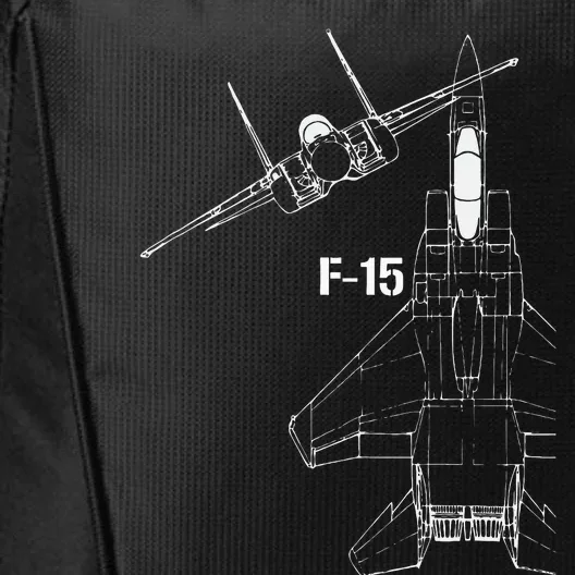 F15 Eagle Jet Military Stealth Fighter Jet City Backpack