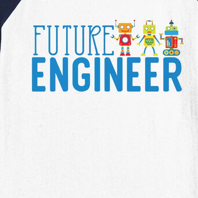 Future Engineer Kids Dream Job For Kids Baseball Sleeve Shirt