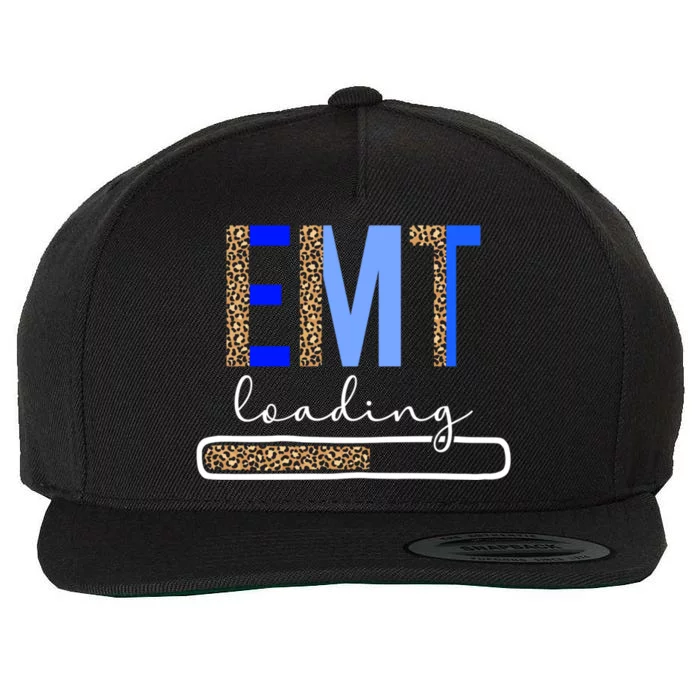 Future Emt Loading Emt Student Emt School Meaningful Gift Wool Snapback Cap