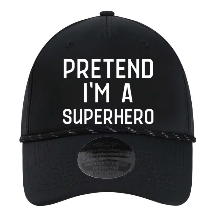 Funny Easy Lazy Halloween PRETEND IM A SUPERHERO Costume Performance The Dyno Cap