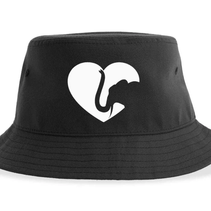 Funny Elephant Lover Gift Women Who Love Elephant Sustainable Bucket Hat