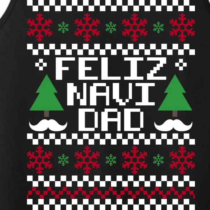 Feliz Navi DAD Ugly Christmas Performance Tank