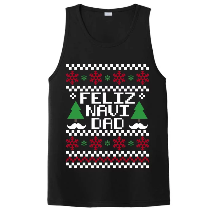 Feliz Navi DAD Ugly Christmas Performance Tank