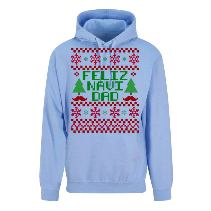 Feliz Navi DAD Ugly Christmas Unisex Surf Hoodie