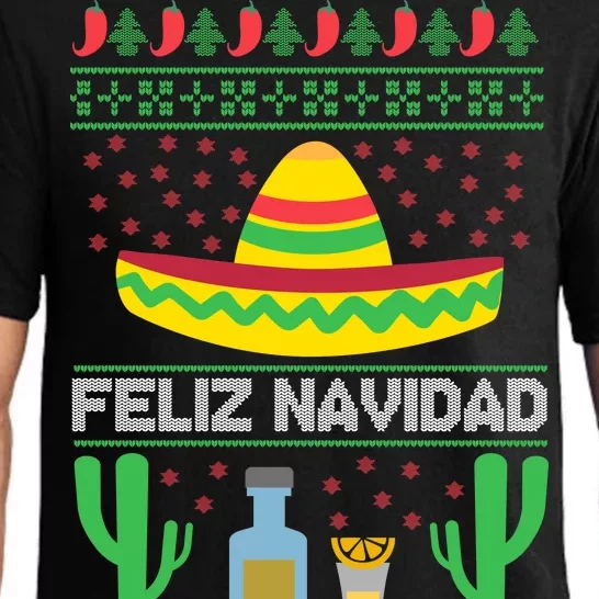 Feliz Navidad Ugly Christmas Pajama Set