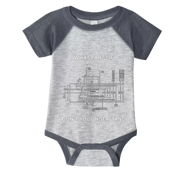 Funny Engineering Mechanical Engineering T Infant Baby Jersey Bodysuit