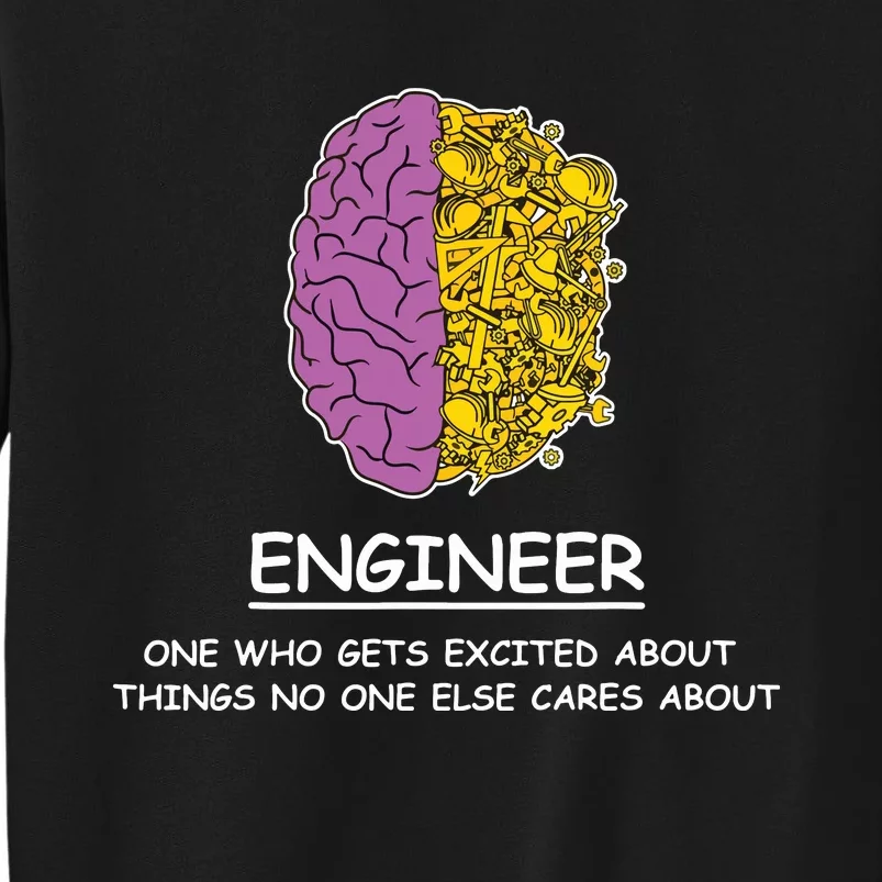 Funny Engineering Mechanical Civil Engineer Tall Sweatshirt