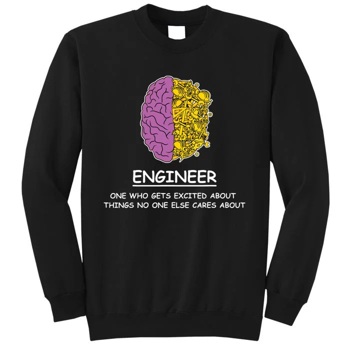 Funny Engineering Mechanical Civil Engineer Tall Sweatshirt