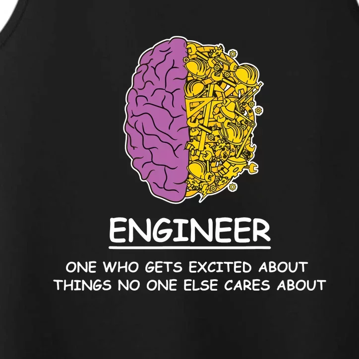 Funny Engineering Mechanical Civil Engineer Performance Tank