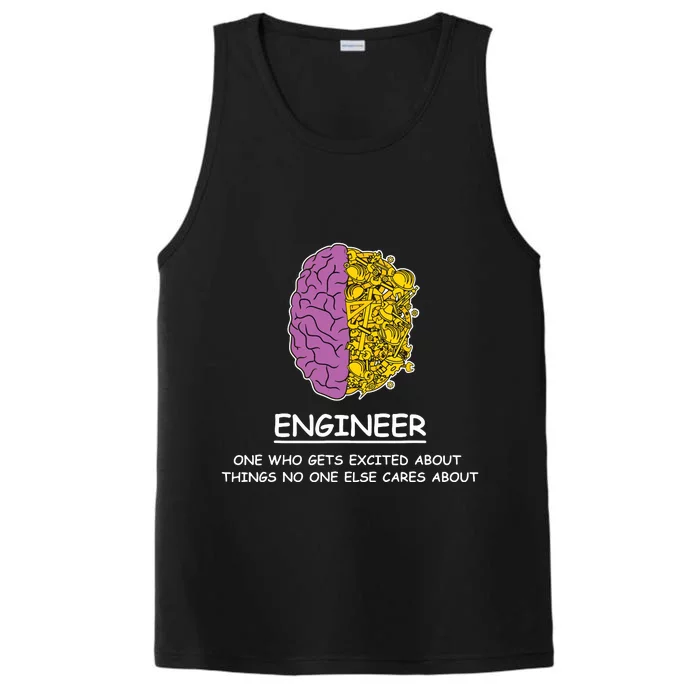 Funny Engineering Mechanical Civil Engineer Performance Tank