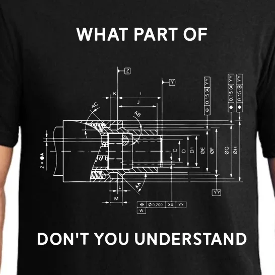 Funny Engineering Mechanical Engineering Pajama Set