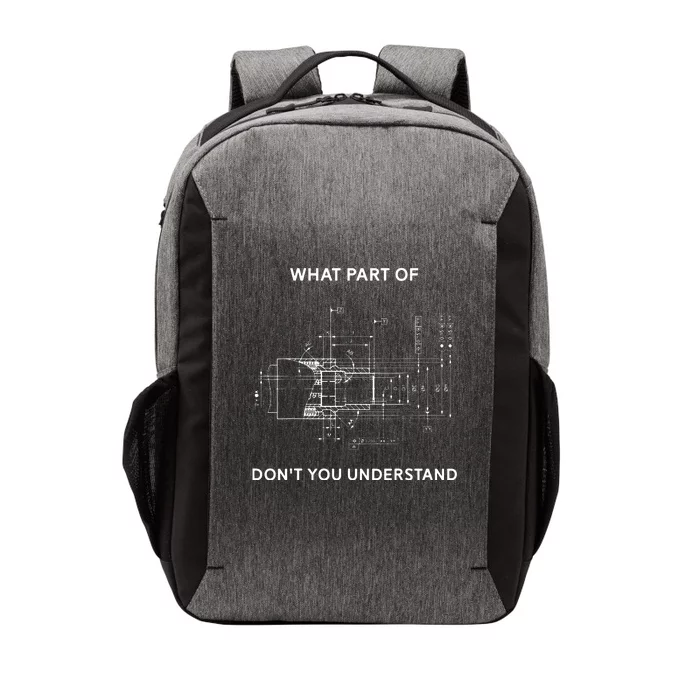 Funny Engineering Mechanical Engineering Vector Backpack