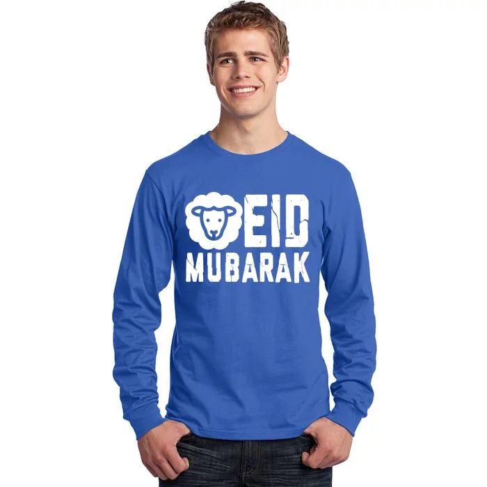 Funny Eid Mubarak Eid Al Adha For Muslim Meaningful Gift Tall Long Sleeve T-Shirt