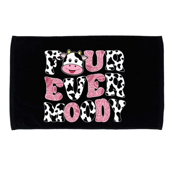 Four Ever Moody Cow Microfiber Hand Towel