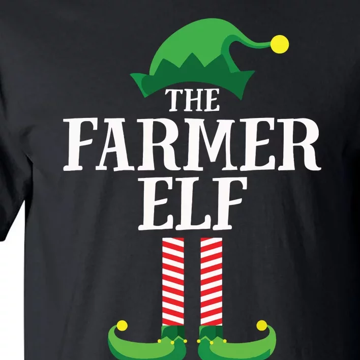 Farmer Elf Matching Family Group Christmas Party Tall T-Shirt