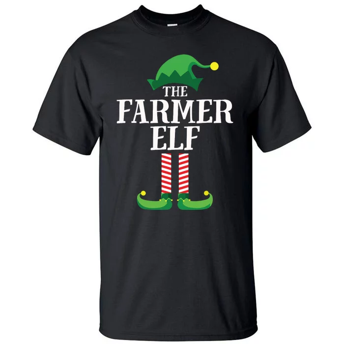 Farmer Elf Matching Family Group Christmas Party Tall T-Shirt