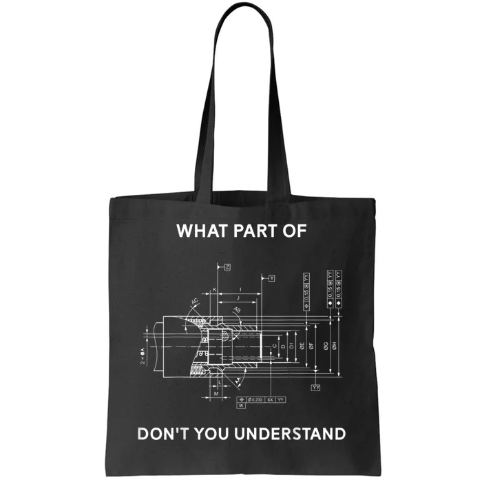 Funny Engineering Mechanical Engineering Tote Bag