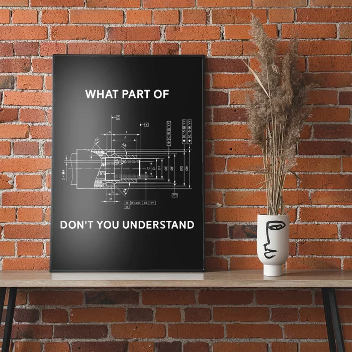 Funny Engineering Mechanical Engineering Poster