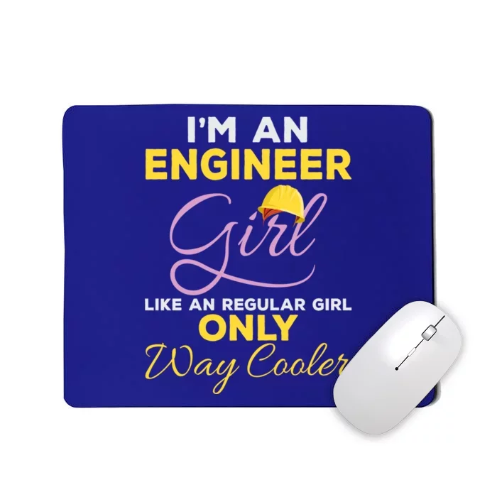 Female Engineering Major Graduates Feminist Engineer Funny Gift Mousepad