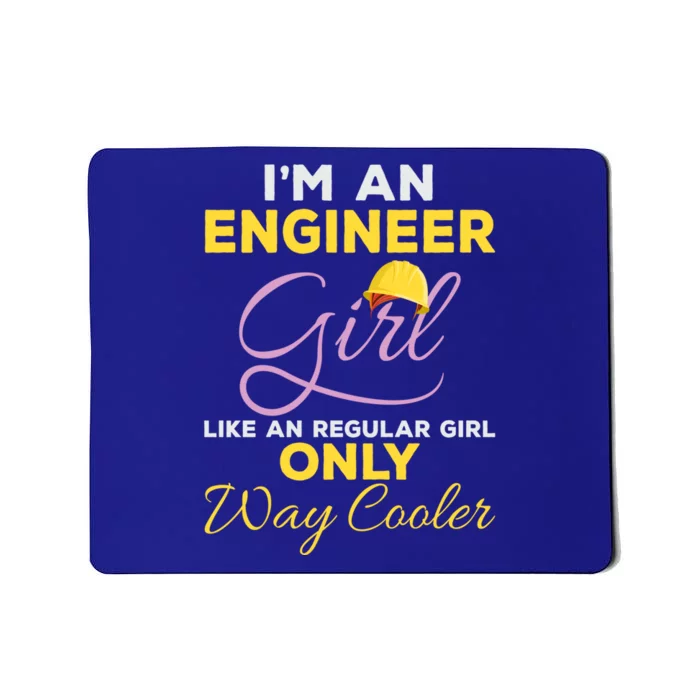 Female Engineering Major Graduates Feminist Engineer Funny Gift Mousepad