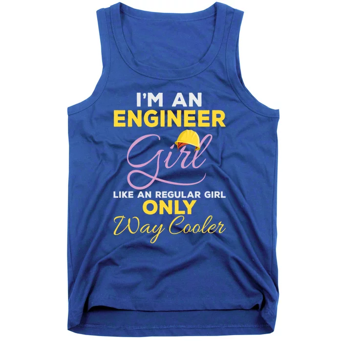 Female Engineering Major Graduates Feminist Engineer Funny Gift Tank Top