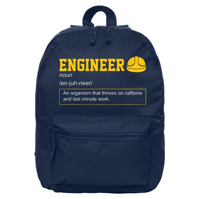 Funny Engineering Meaning Engineer Definition 16 in Basic Backpack