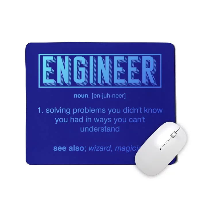 Funny Engineering Major College Students No Life Money Sleep Gift Mousepad