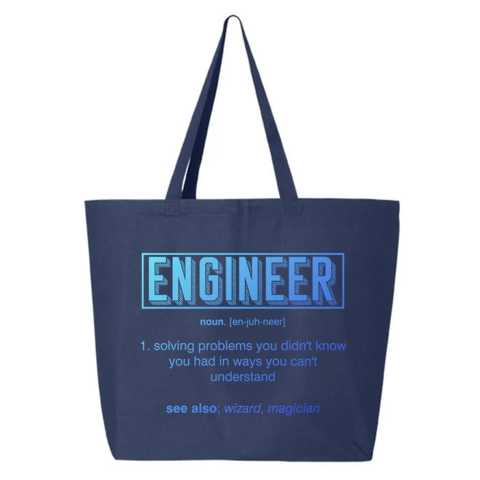 Funny Engineering Major College Students No Life Money Sleep Gift 25L Jumbo Tote