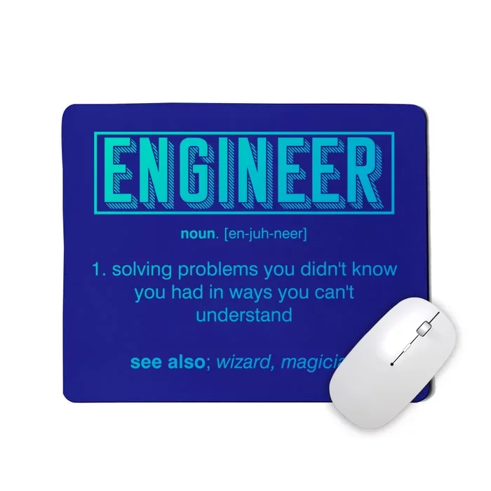 Funny Engineering Major College Students No Life Money Sleep Gift Mousepad