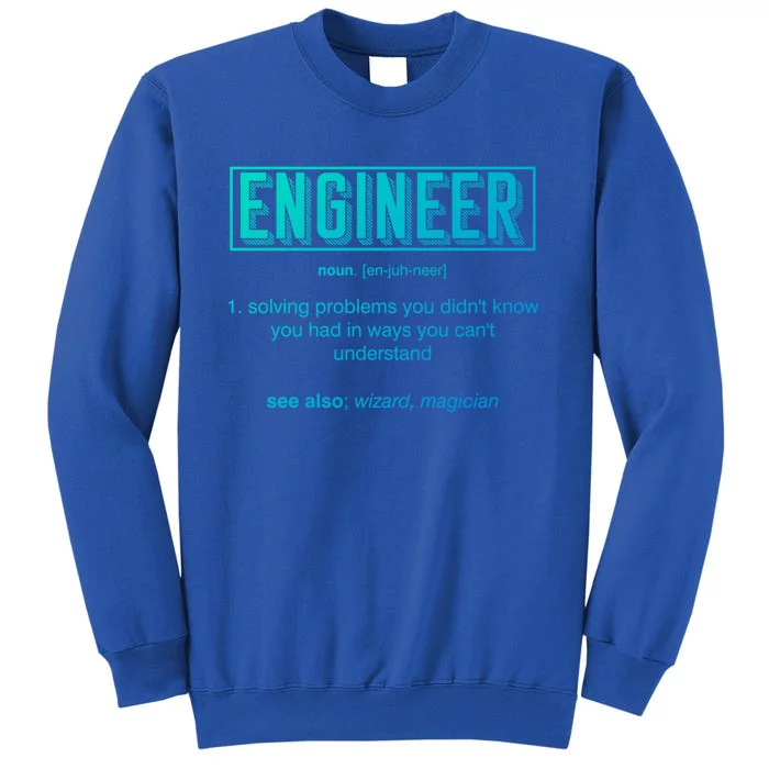 Funny Engineering Major College Students No Life Money Sleep Gift Tall Sweatshirt