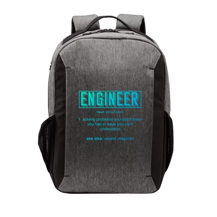 Funny Engineering Major College Students No Life Money Sleep Gift Vector Backpack