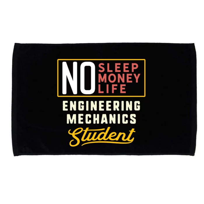 Funny Engineering Mechanics Major Studengift Graduation Cool Gift Microfiber Hand Towel