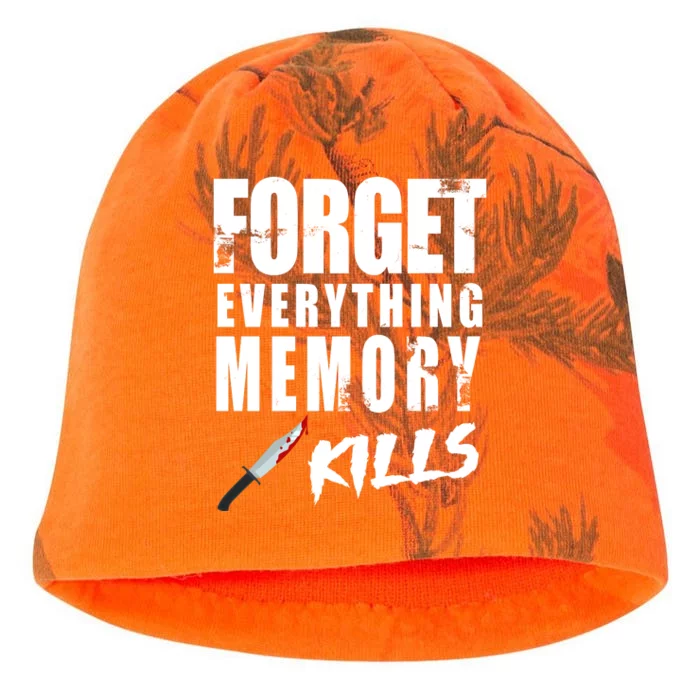 Forget Everything Memory Kills Kati - Camo Knit Beanie