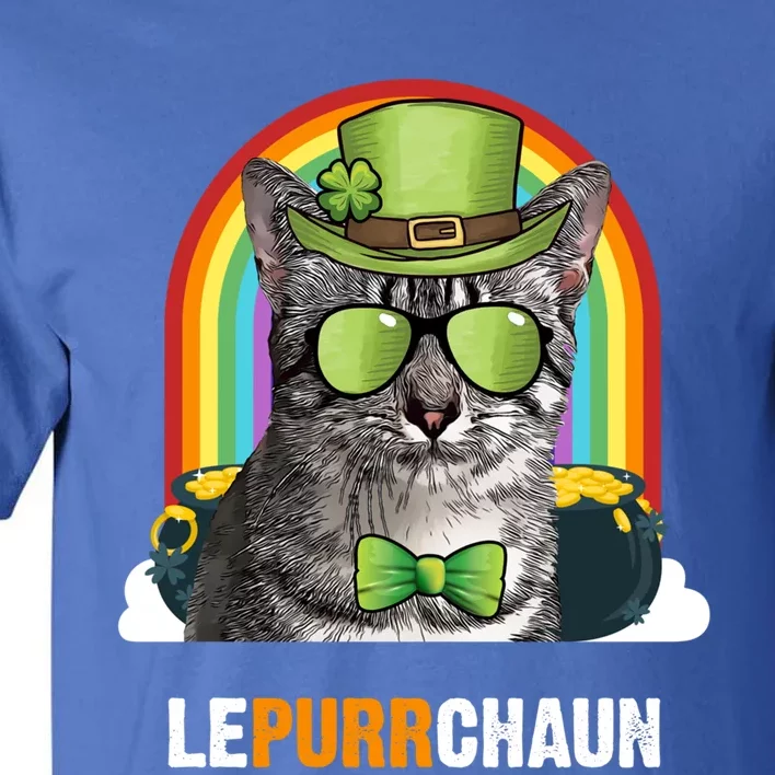 Funny Egyptian Mau Cat Lepurrchaun St Patricks Day Gift Tall T-Shirt