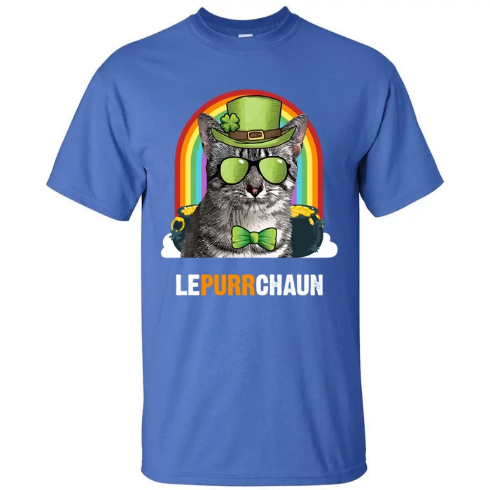 Funny Egyptian Mau Cat Lepurrchaun St Patricks Day Gift Tall T-Shirt