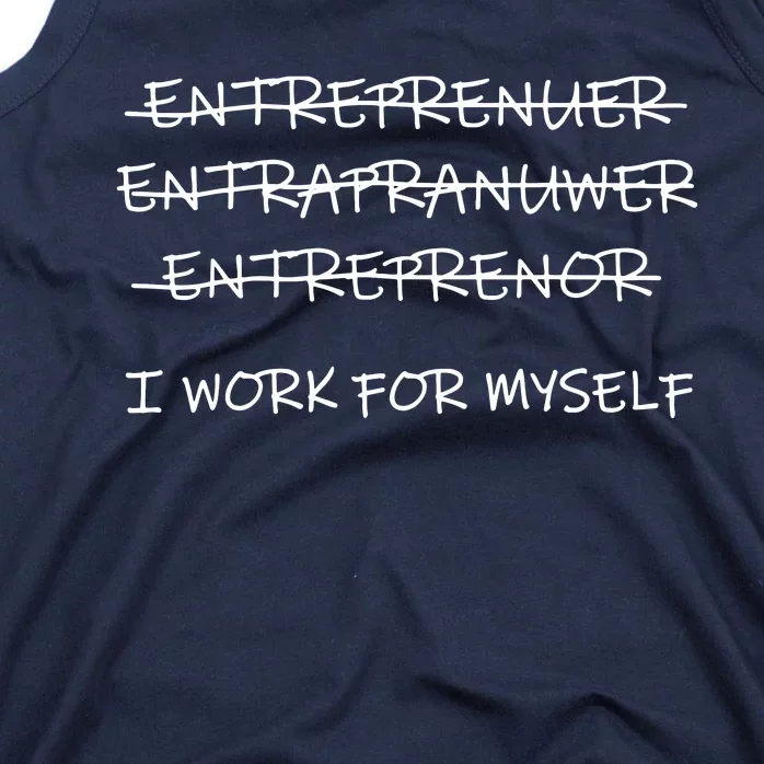 Funny Entrepreneur Men Women CEO Business Owner Gifts Tank Top