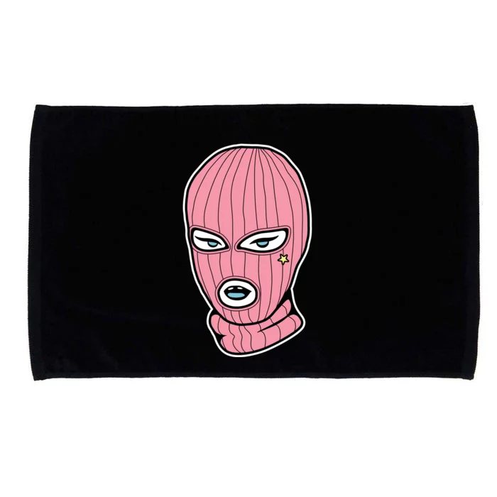 Female Pink Ski Microfiber Hand Towel